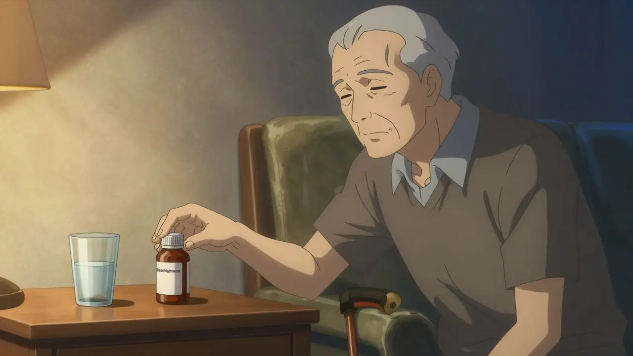 Fall Risk in Older Adults on Sedating Antihistamines: Prevention Strategies